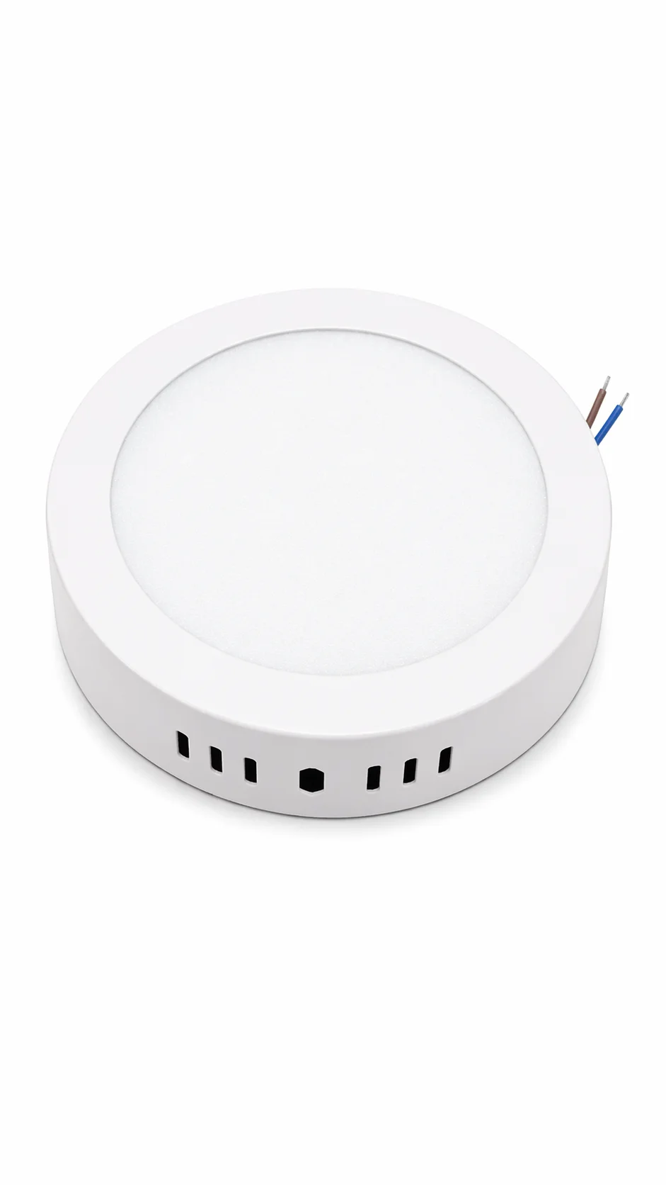Lampara redonda de sobreponer 6w